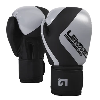 Професионални боксови ръкавици за възрастни Lekaro, 8-12 грама, детски боксови ръкавици за тренировки, висока еластичност, свободни бойни ръкавици от изкуствена кожа