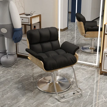 Козметични фризьорски салон стол с превръщането на волана, салонные реколтата естетически фризьорски столове, мебели за маникюр Friseurstuhl, търговски мебели YQ50BC