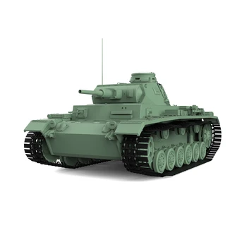 SSMODEL 144712 V1.7/160712 V1.7 1/144 1/160 модели-Комплект от 3D печатна смола Pz.Kpfw.III Ausf.F