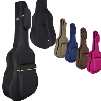 Калъф за китара Scione 41 инча, водоустойчива чанта за китара, раница, 600D, Оксфорд, калъф за концерт чанти за акустични фолк-китара с плечевыми презрамки