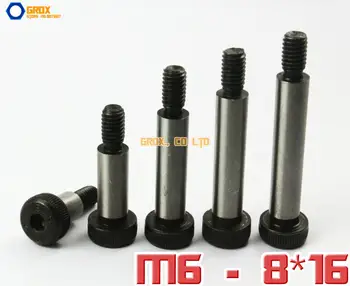 10 Броя M6 С дърворезба 8x16 мм, от легирана стомана марка 12,9 С Шестоъгълни глави и през скута винт