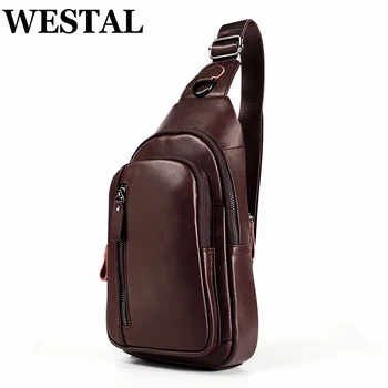 Нови отличителни чанти за мъже, чанта през рамо от естествена кожа, мъжки чанти-прашка, странична чанта, бизнес джоба си, през рамо, слингбэк