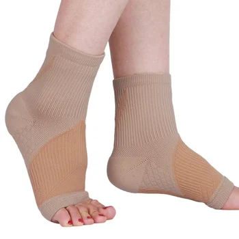 Поддръжка на глезените, разтеглив компресия чорапи за жени, мъжки спортни чорапи за защита на глезените, ежедневни чорапи за облекчаване на болки при травми