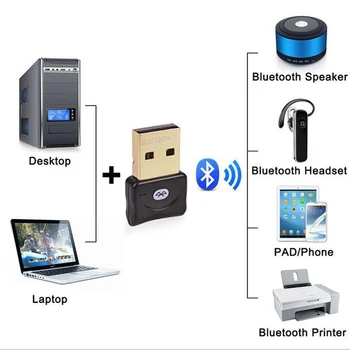 USB WiFi адаптер КСО Bluetooth 4.0 Bluetooth предавател, приемник, лаптоп, настолен