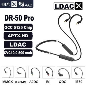 Безжична Bluetooth кабел за обновяване на слушалки LDAC QCC5125 APT-X Адаптивни слушалки Hi-Fi 0,78 егн/MMCX UE/ QDC A2DC/IE80 IE40 400pro