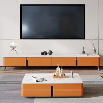Луксозни подложки за телевизор, планина за шкаф монитор, мултимедиен дисплей в скандинавски стил, на централната маса, поставка за телевизор, салон Meuble Tv, съвременни мебели
