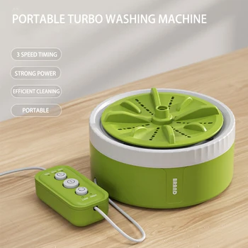 Мини преносими перална машина с 3 степени на синхронизация, перални машини с въртяща се турбина USB, перални машини за бельо, перална машина за чорапи за пътуване