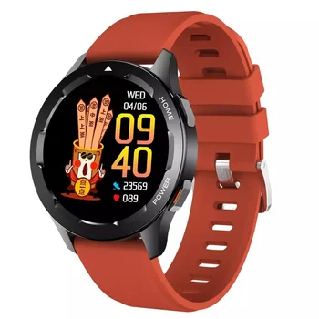 Смарт часовници FW05 мъжки Bluetooth предизвикателство NFC гласов асистент Музикална температура сърдечната Честота Откриване на кислород в кръвта спортни умен часовник