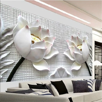 beibehang papel de parede 3D стереоскопични китайски фон за телевизора в голямата всекидневна стенопис хартиени тапети стенопис по поръчка