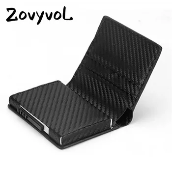 ZOVYVOL 2023 Нов RFID-протектор, държач за кредитни карти, портфейл, алуминиев мъжки женски метален чантата си за визитки, портфейл-мрежи