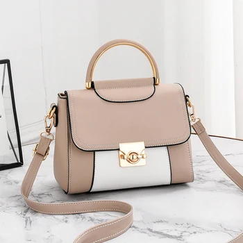 Дамска чанта 2023, тенденция дизайнерска луксозна дамска чанта през рамо, модни и ежедневни кожена чанта-месинджър през рамо, Bolsas Femininas