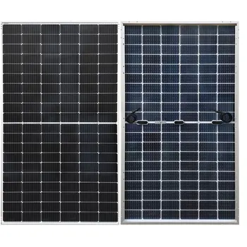 Двустворчатая Монокристаллическая на Слънчеви панели, 450 W Фотоволтаични панели Намали Наполовина Разделени Слънчев Елемент на Слънчево Зарядно Устройство за Домашно Къща В деактивирана мрежа