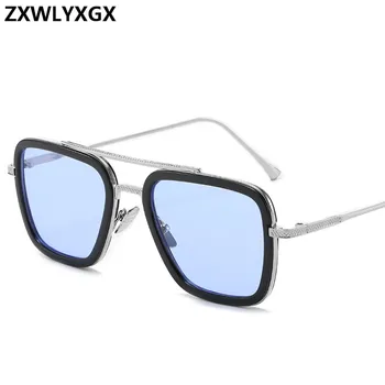 Vintage слънчеви очила в стил steampunk за мъже и жени, маркови и дизайнерски очила ретро ветроупорен слънчеви очила в стил steampunk UV400
