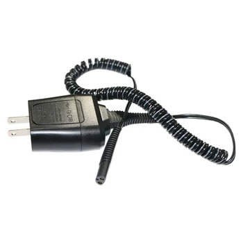 Захранващ кабел за самобръсначки Braun Series 7 3 5 S3, зарядно устройство за електрически самобръсначки Braun 190/199, разменени адаптер 12V, штепсельная вилица САЩ