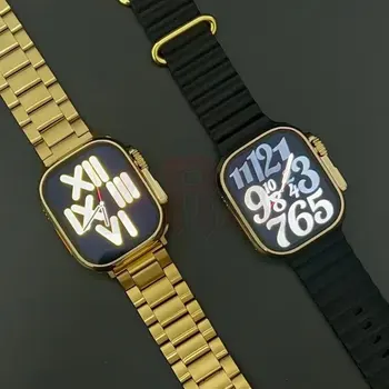 2023 Оригинални Новите Смарт часовници JS Ultra 9 За Мъже И Жени, Безжична Зареждане, Умни Часовници с Сърдечния Ритъм, за Xiaomi PK DT8 N8 MT8, Часовници Ultra