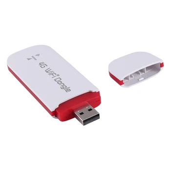 4G USB ключ, 150 Mbit/s, WiFi-рутер, WiFi модем-стик на Безжичния рутер Мрежов адаптер с вашата сим-карта