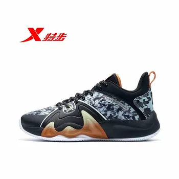 Баскетболни обувки XTEP с нисък покрив, зимни 2022, спортни обувки с плъзгане подметка 3,5, амортизация, истинска баскетболни обувки