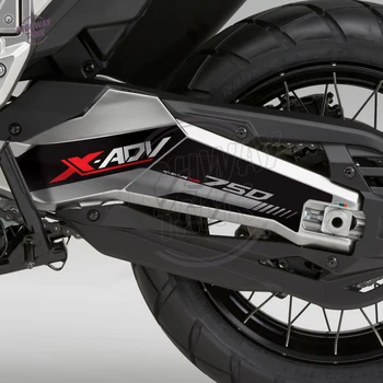 Комплект стикери за ляв/десен махалото мотоциклет, анти-UV стикер, подходящ за Honda X-ADV 750 2017 2018 2019 2020