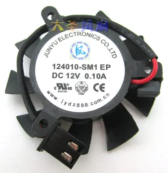 Оригинален 124010-SM1 ЕП DC12V 0.10 A за EVGA GT610 Графичен вентилатора за охлаждане на видеокартата Стъпка 26x26 мм, Диаметър 37 мм