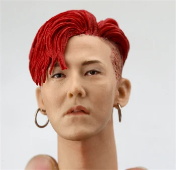 1/6 Модел Bigbang G-DRAGON Куон Джи Йонг Head Извайвам е подходяща за 12-инчов фигурки Worldbox COOMODEL Body