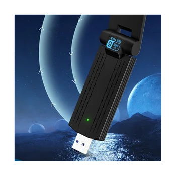 USB-адаптер WiFi6 AX1800M USB двойна лента 2,4 Ghz/5 Ghz Безжична Мрежова карта USB3.0 Мрежова карта Wifi6