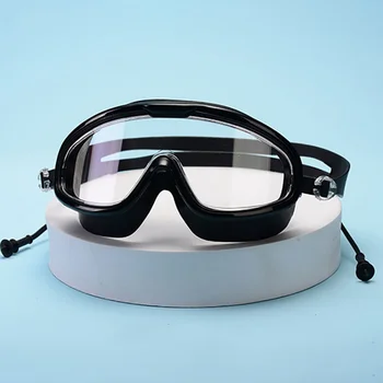 Мъжки, Дамски очила за вода Професионални очила за плуване на възрастни водоустойчив регулируеми фарове за очила за басейн Oculos Espelhado