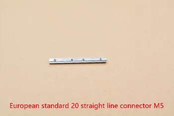 Hdmi конектор M5 дължина 100 мм, ширина 10 мм и дебелина 5 мм, поцинкована с цип за алуминиев профил европейски стандарт 20 бр.