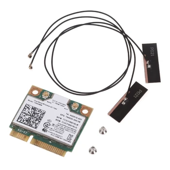 7260 7260HMW 2.4 G / 5G БТ Mini PCI-e двухдиапазонная Безжична карта Dell