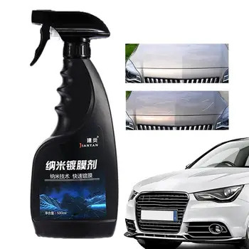Спрей за керамичното покритие на автомобила, авто нанокерамическое покритие, полиране, пръскане восък, автомобилната боя, средство за премахване на драскотини, средство за покриване на