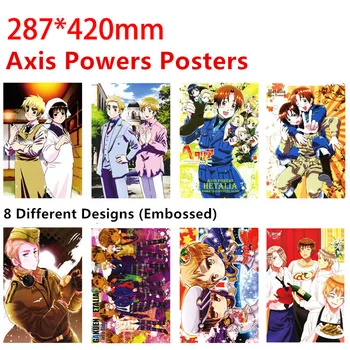 100 бр. аниме-плакат, комикс плакат, стикер Bleach Fair Tail SAO, играчка стенни модел, размер A3 42x29 см, търговия на едро