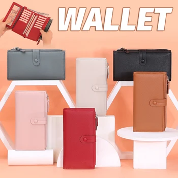 Дамска чанта за мобилен телефон с няколко карти, преносим, лесен, удобен, тънък, здрав, компактен, практичен подарък за ежедневието