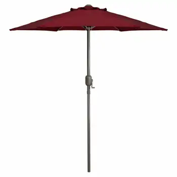 7,5 метра. Уличен чадър за вътрешен двор с дръжка за външно плаж градина