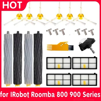 1 комплект HEPA Филтри и Четки Комплект за iRobot Roomba 800 900 Серия 860 870 880 890 980 960 990 резервни Части За Робот-Прахосмукачка