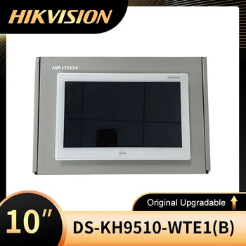 Оригиналната вътрешна станция Видеодомофон Hikvision DS-KH9510-WTE1 (B) с цветен сензорен екран с диагонал от 10.1 инча