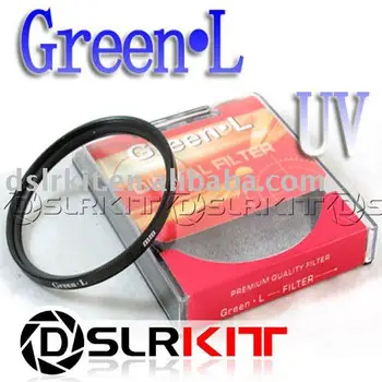 Зелен.L 72 72 mm UV-Ултравиолетов Филтър За защита на обектива