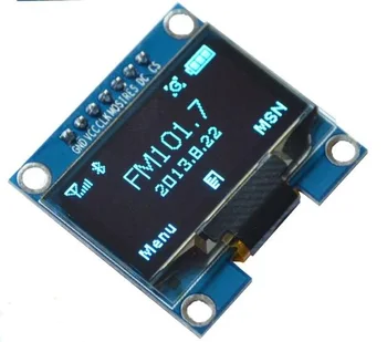 1,3-инчов син OLED-модул SSH1106 Drive IC е Съвместим с SH1306 IC 128*64 IIC/SPI интерфейс