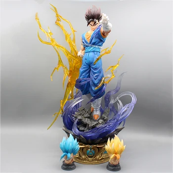 58 см, Dragon Ball Z фигурка GK Super Saiyan трехголовая растителната фигурка PVC Аниме модел на Статуята на колекция от играчки подаръци