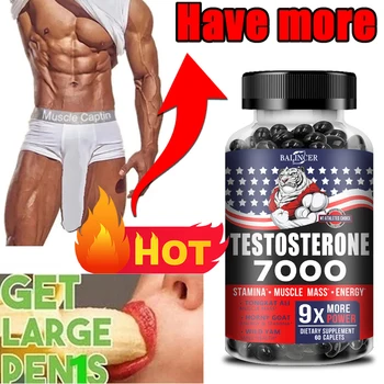 Усилвател на тестостерон Balincer за мъжете, увеличава нивото на силата и енергията, мъжки показатели увеличават мускулната маса, да се превърне в истински мъж