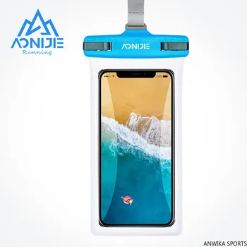 AONIJIE E4115 на цял екран Водоустойчива чанта за мобилен телефон клас IPX8, калъф, подходяща за мобилен телефон под 7 