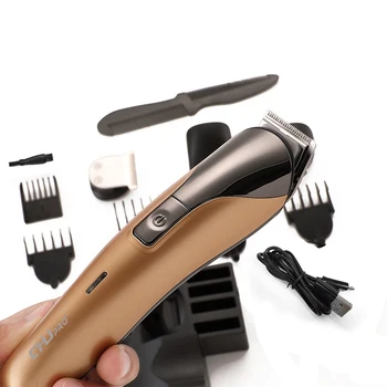 Акумулаторна машинка за подстригване на коса 5 в 1, титановая машина за подстригване на коса, самобръсначка, Тример за оформяне на брада, мъжки инструмент за стайлинг на коса, подстригване и за бръснене на брада