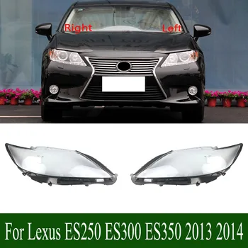 За Lexus ES250 ES300 ES350 2013 2014 корпус фарове Капак фарове прозрачни лещи от плексиглас Замени оригинална лампа