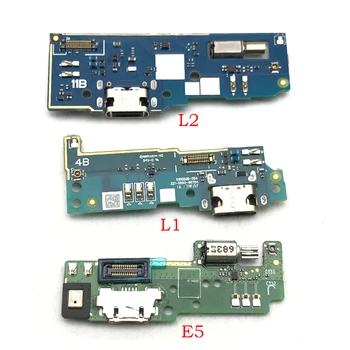 1 бр. Конектор за Зарядно устройство Микро USB Зарядно Устройство, Порт за Зареждане Гъвкав Кабел За Sony Xperia E5 L1 L2 M5 XA XA1 XA2 Ultra