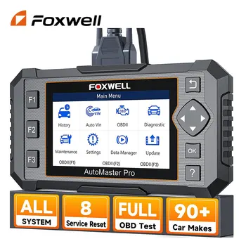 Авто скенер Foxwell NT624 Elite OBD2 EOBD, четец на пълен системен код, SAS EPB, отменя масло 8, БДС 2, инструмента за диагностика на автомобили