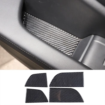 За Honda Pilot 2015-2019 Мек врата на отделение за съхранение на въглеродни влакна, Слот мат Аксесоари за защита на интериорни Декоративни стикер