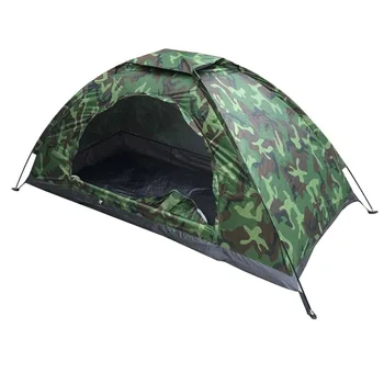 1 бр. палатка за един/двама човека, ултра-леки преносими къмпинг градина палатки с анти-UV покритие, чанта за съхранение щит на покрива