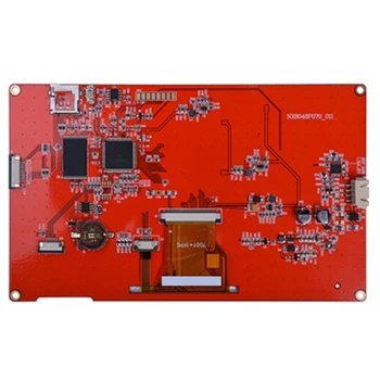 Nextion Smart Series NX8048P070-011R 7.0-инчов Резистивен Сензорен дисплей HMI LCD модул С Резистивен екран, Без черупка