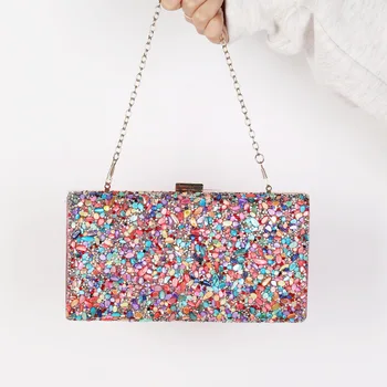 Розова дизайнерска дамска чанта-портфейл, луксозен вечер клатч с декорация във формата на миди, чанти през рамо, дизайнерски своеобразна вечерна дамска чанта