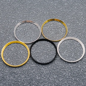 Модерни Медни пръстена за часа SKX007 Подходящ за корпуса на часовник Seiko SKX007 SRPD Dive NH35 NH36, като Заменят Вътрешния пръстен, Размер 30,5*27,5 мм