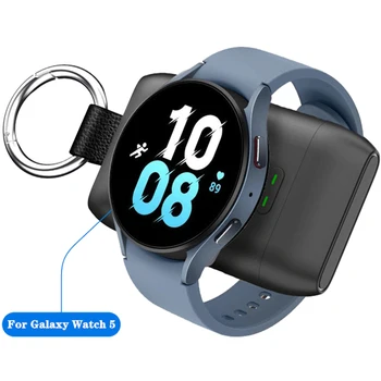 Зарядно устройство за Galaxy Watch 6 5 4 Classic 46 мм зарядно устройство Type-C Преносими таксуване за часа Gear S3/Active 2/ Galaxy Watch 6 Classic