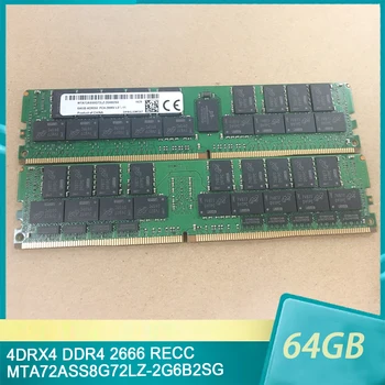 1 бр. за оперативна памет MT 64 GB 64G 4DRX4 PC4-2666V DDR4 2666 RECC MTA72ASS8G72LZ-2G6B2SG Памет